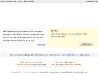 Yahoo Site Explorer Tools
